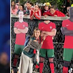 Vean hasta qué punto ha llegado: en Portugal se mofan de Joao Félix y se jactan con un muñeco