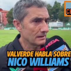 La última declaración de Valverde sobre Nico Williams que siembra optimismo en muchos culés: escuchen
