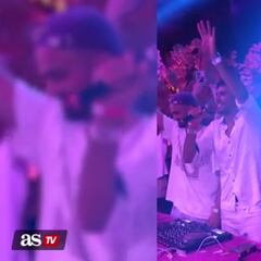 Euforia de Rodri en una fiesta ‘Bresh’ en Ibiza