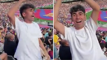 Escuchen el cántico contra Mbappé en Montjuïc que ha incendiado al madridismo