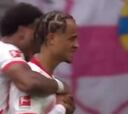 Golazo de Xavi Simons en la goleada del Leipzig: tiene una calidad de clase mundial