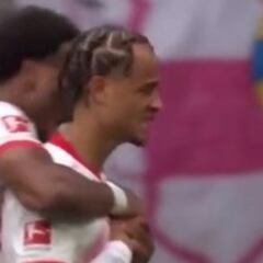Golazo de Xavi Simons en la goleada del Leipzig: tiene una calidad de clase mundial
