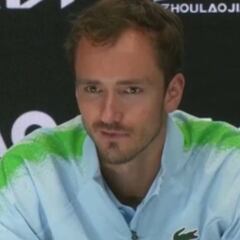 Medvedev deja una frase para la historia del deporte con Djokovic, Messi y Ronaldo en el ajo