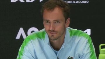 Medvedev deja una frase para la historia del deporte con Djokovic, Messi y Ronaldo en el ajo