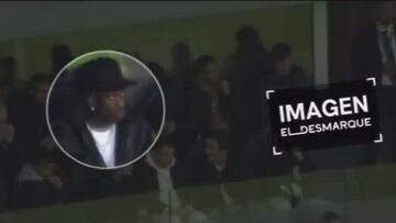 La pillada a Vinicius en el palco del Bernabéu contra el Atlético