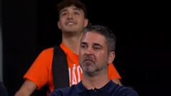 El culé ‘estalla’ por esta toma durante el Valencia-Barça de ACB con el Barça perdiendo