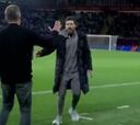 El sentir de toda España: increíble momento de Simeone y Flick en el saludo final