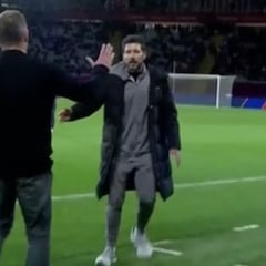 El sentir de toda España: increíble momento de Simeone y Flick en el saludo final
