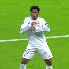 La celebración de Endrick de la que todo el mundo habló en X según la hizo