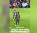 El gesto de Vinicius a los madridistas en el Emirates tras el 3-0: atentos a lo que hace al final