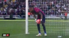 Una pillería nunca antes vista: la treta de Raphinha para no fallar el penalti