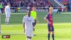 Indignó incluso en Madrid: polémico gesto de Vinicius a la afición del Barça con 4-2