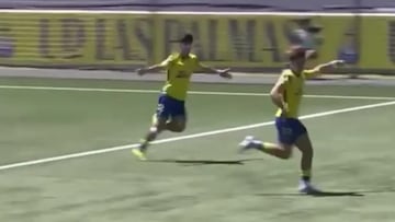 El golazo del ‘Rey Arturo’: la joya canaria que comparan con Moleiro y tiene una zurda de oro