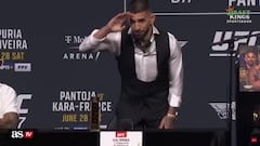 Las Vegas no sabe lo que ha hecho: vean lo sucedido en la salida de Topuria que seguro le picará para la pelea