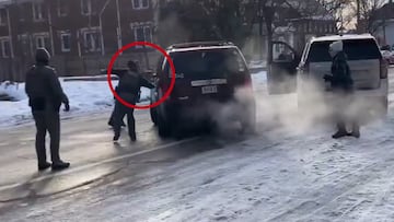 Shocking footage captures the moment an ICE agent kills a woman inside her vehicle in Minneapolis
