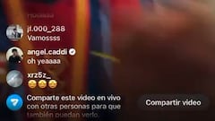 Lamine se graba en el vestuario, aparece Szceszny y le da la vuelta a la cámara: “Eso no se puede grabar”, suelta