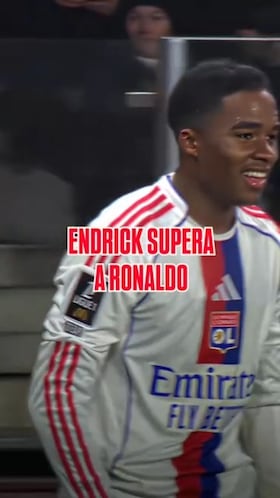Endrick supera a Ronaldo