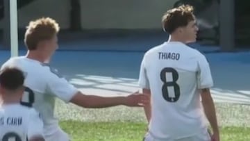 ¡Arbeloa, llámalo! El golazo de Pitarch en la Youth League que es una maravilla