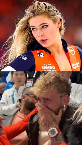 La novia de Jake Paul se baña en oro olímpico con el peleador en la grada