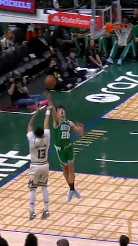 Mastondóntica secuencia de Hugo González en la “mejor noche de su carrera”: hay que verlo