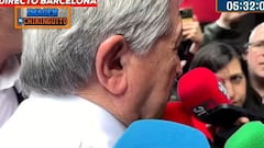 El momento viral de Enrique Cerezo al llegar a la comida de directivas: desconcierto total