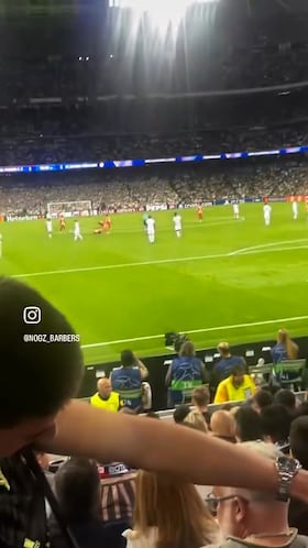 La imagen en la grada del Bernabéu que está indignando al madridismo: sobrepasa todos los límites