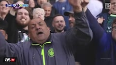 Lo enfocó la TV y se hizo viral en medio planeta con una provocación al Arsenal sin precedentes