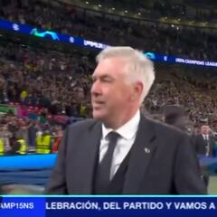 Ancelotti’s first move after final whistle: a heartwarming moment with his wife