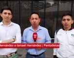Los hermanos Hernández, uno es campeón olímpico y el otro el abanderado para París 2024