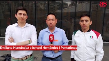 Los hermanos Hernández, uno es campeón olímpico y el otro el abanderado para París 2024