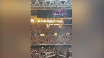 La misteriosa persona del concierto de Taylor Swift en el Bernab¨¦u que nadie sabe explicar