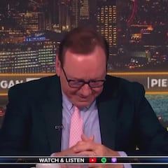 Kevin Spacey rompe a llorar en directo: “Estoy en bancarrota”