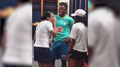 Vinicius regala su camiseta a una leyenda brasileña y su reacción dice mucho de en quién se ha convertido