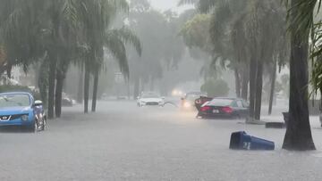 Chaos in Miami: Torrential rains flood Hallandale Beach, residents urged to evacuate