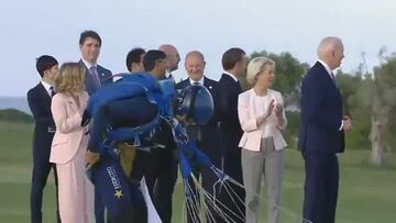 Biden’s awkward moments at the G7: Wanders off, Italian PM Meloni guides him back