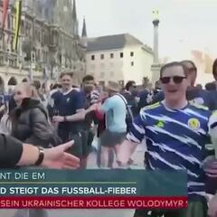 Scottish fans ruin live coverage in brutal act, leaving journalist in shock