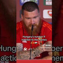 Delantero viral de Hungría se defiende tras críticas sobre su cuerpo