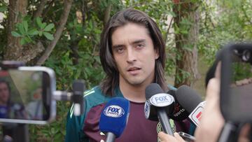 Carlos Acevedo: “Vine a pelear por un puesto, no sé quién será titular”