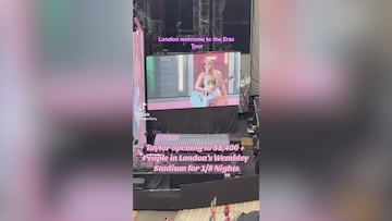 Taylor Swift mesmerizes 88,000 people at spectacular Wembley Stadium opener