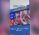 La kiss cam de la Euro con diferencia: enfocan a esta chica y este chico y lo que pasa volvió loquísima a la gente