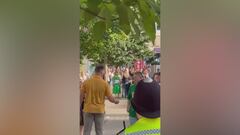 Jason Kelce creates a lifelong memory for a young fan wearing his shirt in a heartwarming gesture in London