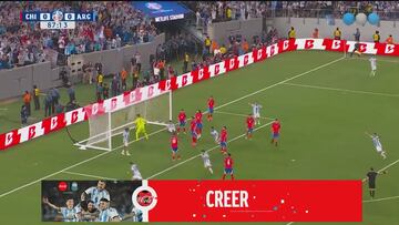 El gol ag¨®nico de Argentina en el 88¡ä para ganar que el ¨¢rbitro tard¨® 4 minutos en conceder