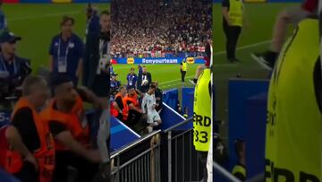 Guardaespaldas salva a Cristiano Ronaldo de lo que sería un grave accidente