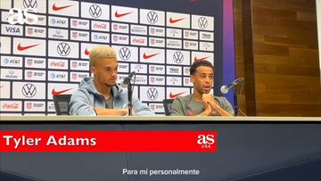 Tyler Adams y un nuevo alegato contra el racismo: “Es horrible”
