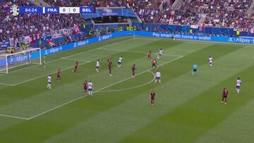 No se puede tener m¨¢s suerte con menos f¨²tbol: vean el gol de Francia...