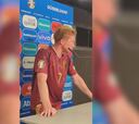 De Bruyne implosiona tras el KO e insulta a un periodista