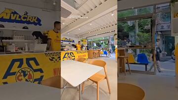Abren cafetería en Corea del Sur con temática del América