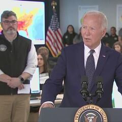 Biden blasts climate change deniers in powerful 20-second speech