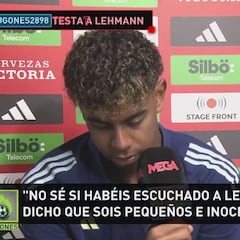 Lamine contesta a Lehmann: “A ver si somos pequeños e inocentes”
