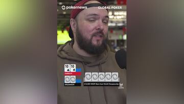 Losing 10 grand in the first hand: Player roasted online after WSOP main event bust